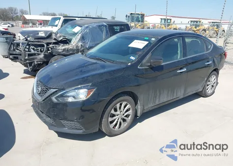 2019 Nissan Sentra S из США, поврежденный, VIN 3N1AB7AP8KL604679